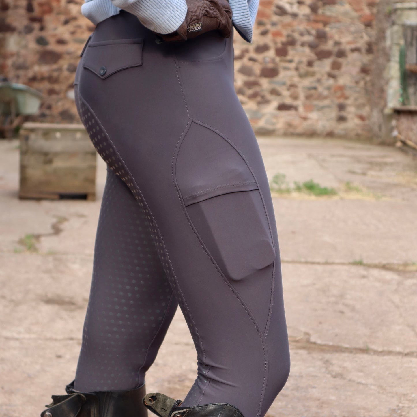 Elite Grey Breeches