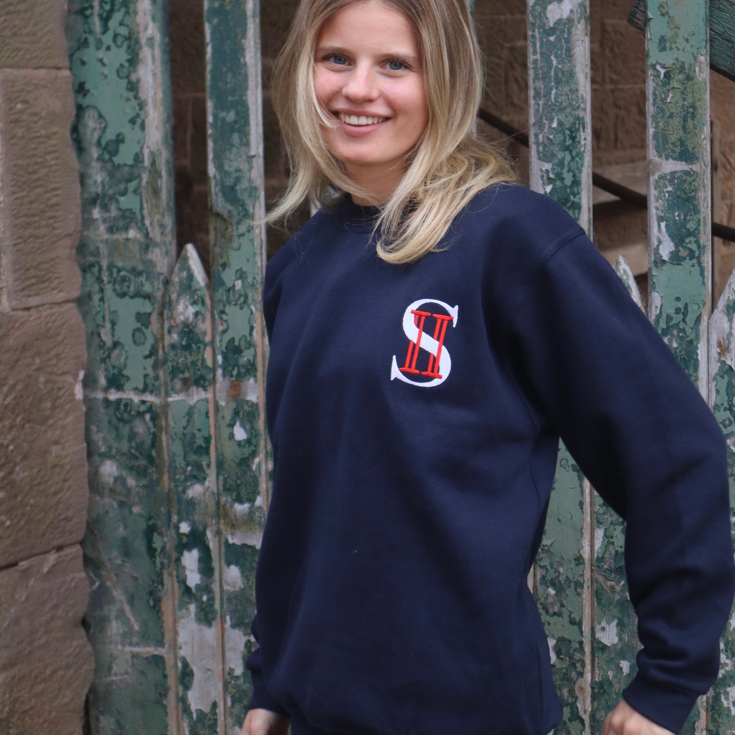 Navy sweatshirt