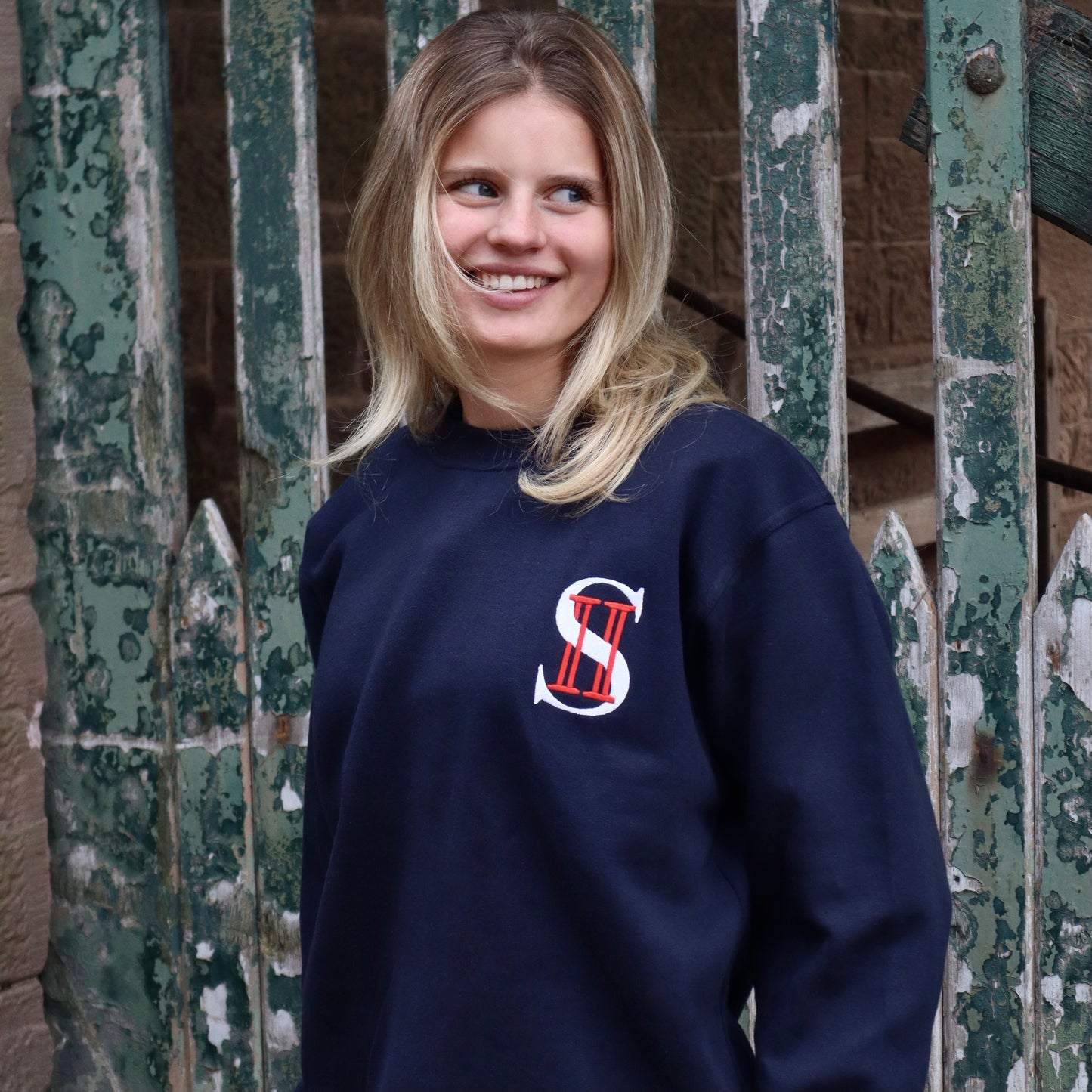 Navy sweatshirt